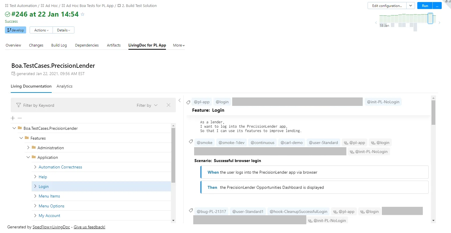 Improving Teamwork with SpecFlow+ LivingDoc | Automation Panda