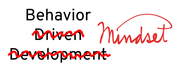 Behavior Mindset!